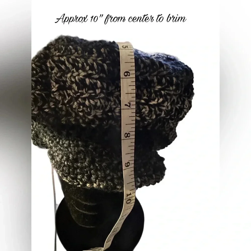 New Boho Crochet Newsboy Cap – Slouchy Brim Hat Handmade | Crochet by Sharon